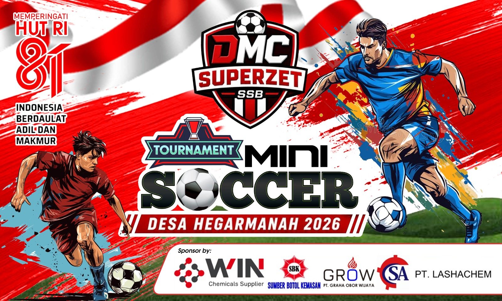 PT DMC Buka Ajang Sepak Bola Anak di Cikarang Timur