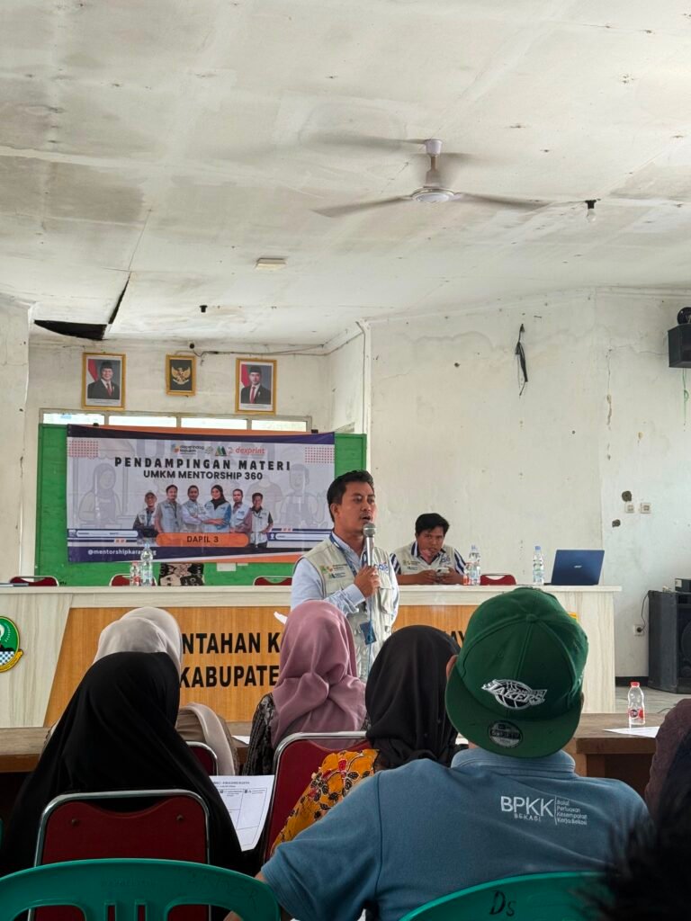 Pendampingan Mentorship UMKM Batujaya dan Pakisjaya, Dorong Pelaku Usaha Naik Kelas   