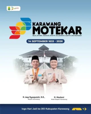 Jelang Hari Jadi ke-393, Karawang Perkenalkan MOTEKAR sebagai Identitas Semangat Pembangunan Daerah   