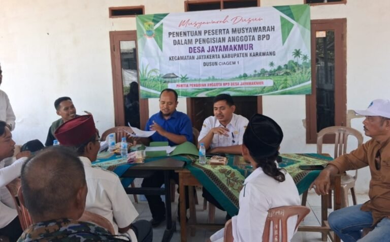 Musdus Digelar, 15 Calon BPD Desa Jayamakmur Siap Berebut Kursi Wakil Rakyat Desa