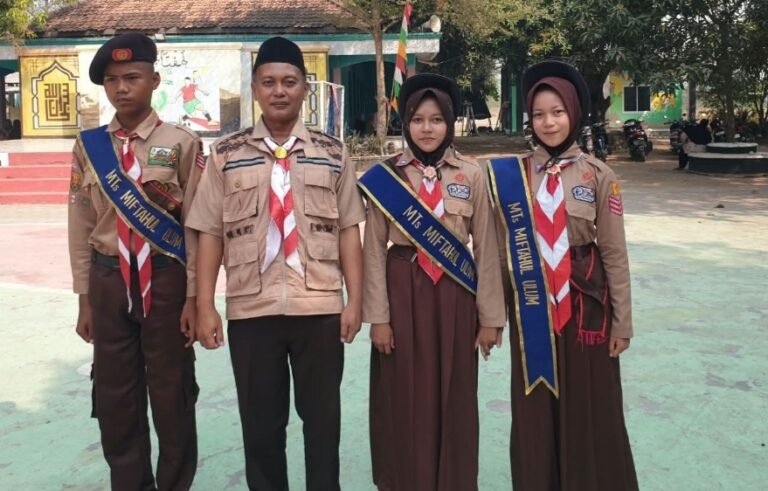 Tiga Pramuka MTs Miftahul Ulum Siap Bawa Nama Subang di Jambore Nasional 2026