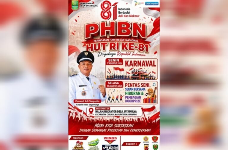 Warga Jayamulya Bersiap Pesta Kemerdekaan, Ada Karnaval, Pentas Seni hingga Doorprize