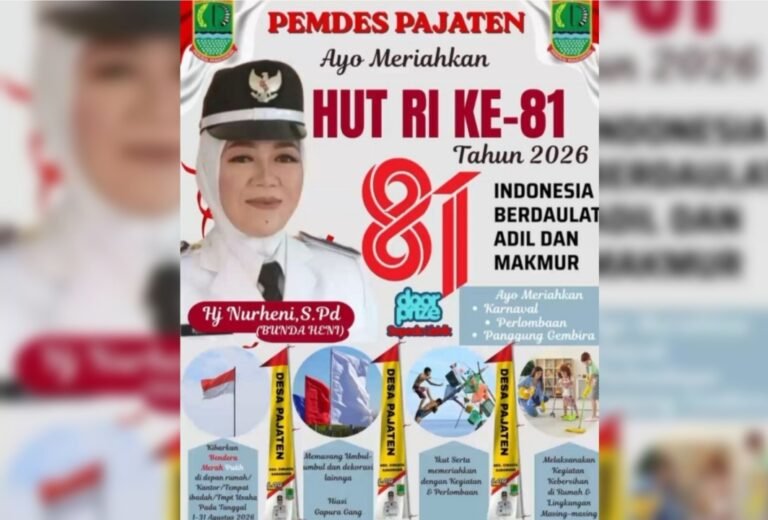 HUT RI ke-81 Makin Meriah, Pemdes Pajaten di Bawah Komando Bunda Heni Siapkan Karnaval hingga Doorprize Sepeda