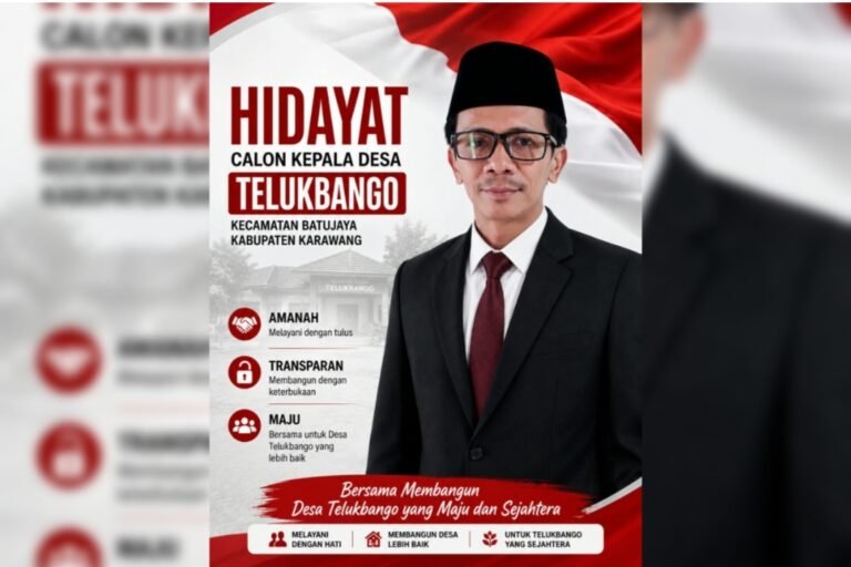 HUT RI ke-81, Calon Kades Telukbango Hidayat Ajak Warga Perkuat Persatuan dan Kepedulian