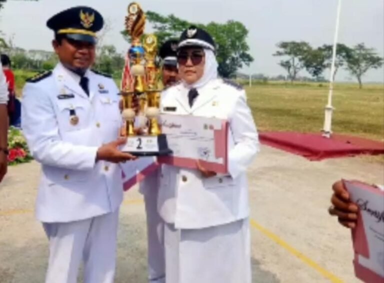 Usai Upacara HUT RI ke-81, Desa Puspasari Diumumkan Jadi Juara Umum Kecamatan Pedes
