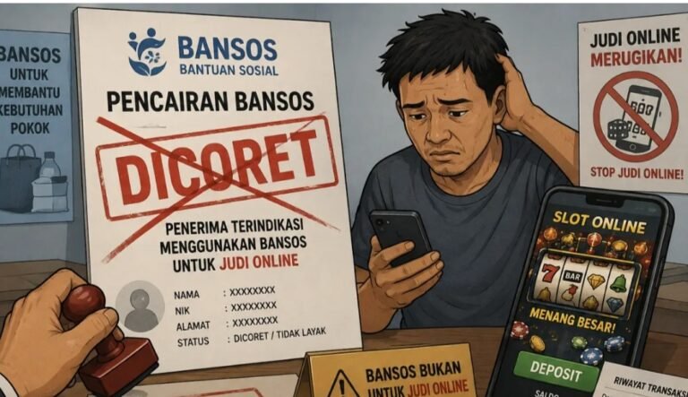 Judi Online Berdampak ke Bansos, 93 Keluarga di Cemarajaya Kena Penghentian Otomatis