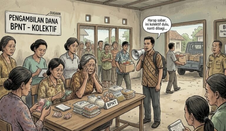 BPNT di Gebangjaya Diduga Dikolektifkan Oknum RT, Kartu KPM Disebut Dikumpulkan Sebelum Pencairan