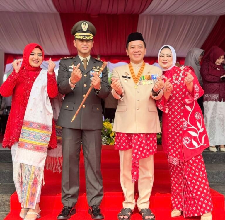 Khidmat, Dandim 0604/Karawang Hadiri Upacara HUT ke-81 Kemerdekaan RI