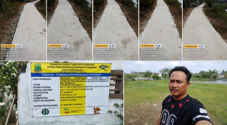 Kualitas JUT Jamantri Dipertanyakan, Warga Soroti Retakan dan Permukaan Jalan   