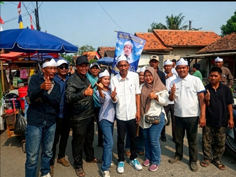 Diantar Ratusan Pendukung, Mista Maju Pilkades Karyamulya: “Mari Tetap Bersatu Meski Beda Pilihan”