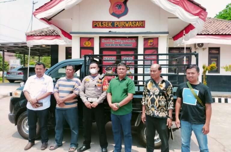 Gerak Cepat Polsek Kedungwaringin, Suzuki APV Pickup Hilang Ditemukan di Karawang