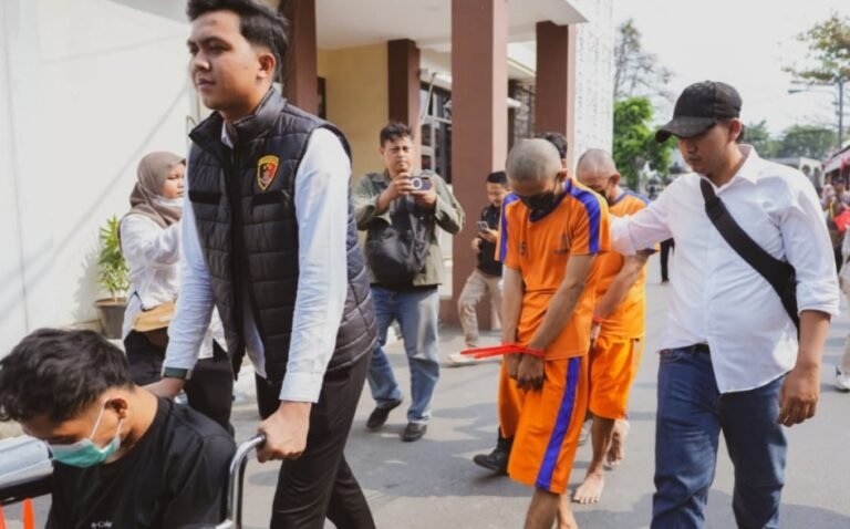 Polresta Karawang Bongkar Curanmor, 4 Pelaku Diringkus dan 7 Motor Disita